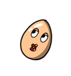 I am an egg. Egg ！！！（個別スタンプ：9）