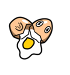I am an egg. Egg ！！！（個別スタンプ：19）
