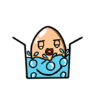 I am an egg. Egg ！！！（個別スタンプ：24）