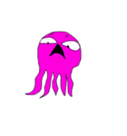 purple octopus（個別スタンプ：1）