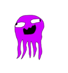 purple octopus（個別スタンプ：2）