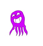 purple octopus（個別スタンプ：5）