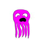 purple octopus（個別スタンプ：13）