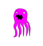 purple octopus（個別スタンプ：16）