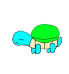 blue turtle（個別スタンプ：1）