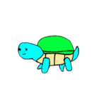 blue turtle（個別スタンプ：2）