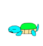 blue turtle（個別スタンプ：3）