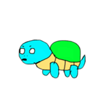 blue turtle（個別スタンプ：4）