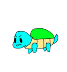 blue turtle（個別スタンプ：5）