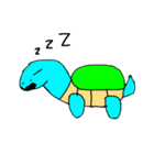 blue turtle（個別スタンプ：13）