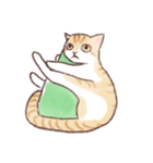 トロさんのなぞ姿勢（個別スタンプ：3）