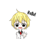 little yallow boy（個別スタンプ：1）