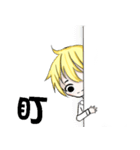 little yallow boy（個別スタンプ：3）