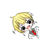 little yallow boy（個別スタンプ：9）