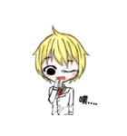 little yallow boy（個別スタンプ：11）