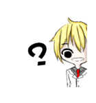 little yallow boy（個別スタンプ：13）