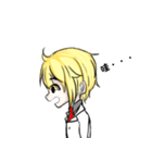 little yallow boy（個別スタンプ：16）