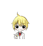 little yallow boy（個別スタンプ：17）