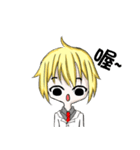 little yallow boy（個別スタンプ：19）