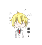little yallow boy（個別スタンプ：24）