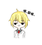 little yallow boy（個別スタンプ：25）