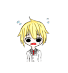 little yallow boy（個別スタンプ：27）