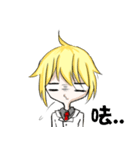 little yallow boy（個別スタンプ：31）