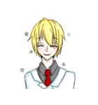 little yallow boy（個別スタンプ：34）