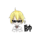 little yallow boy（個別スタンプ：35）