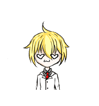 little yallow boy（個別スタンプ：40）