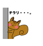 さおサンのりすサン。（個別スタンプ：16）
