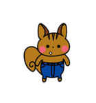 さおサンのりすサン。（個別スタンプ：40）