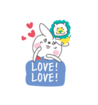 Puppy love's life - Stacked words（個別スタンプ：28）