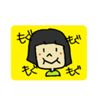 おかっぱ頭の「きょうかちゃん」スタンプ（個別スタンプ：10）
