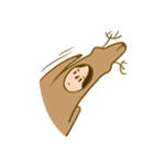 Fish＆Deer（個別スタンプ：4）