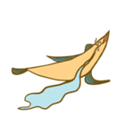 Fish＆Deer（個別スタンプ：9）