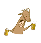 Fish＆Deer（個別スタンプ：14）