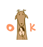 Fish＆Deer（個別スタンプ：21）