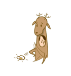 Fish＆Deer（個別スタンプ：22）