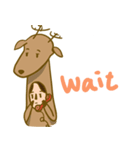 Fish＆Deer（個別スタンプ：32）