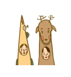 Fish＆Deer（個別スタンプ：33）