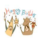 Fish＆Deer（個別スタンプ：38）