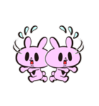 のらうさぎCOZIE（個別スタンプ：26）