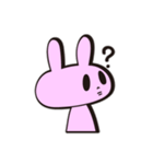 のらうさぎCOZIE（個別スタンプ：33）