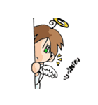 天使スタンプ（個別スタンプ：27）