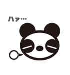 白黒パンダ 01（個別スタンプ：27）