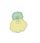 もこもこしたもの（個別スタンプ：1）