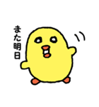 雑なひよこちゃん（個別スタンプ：22）