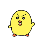 雑なひよこちゃん（個別スタンプ：34）