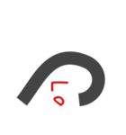 See the world with punctuation（個別スタンプ：3）